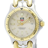 TAG HEUER Sel 200M Gold Plated Steel Mid Size Watch S95.713 — Very Good