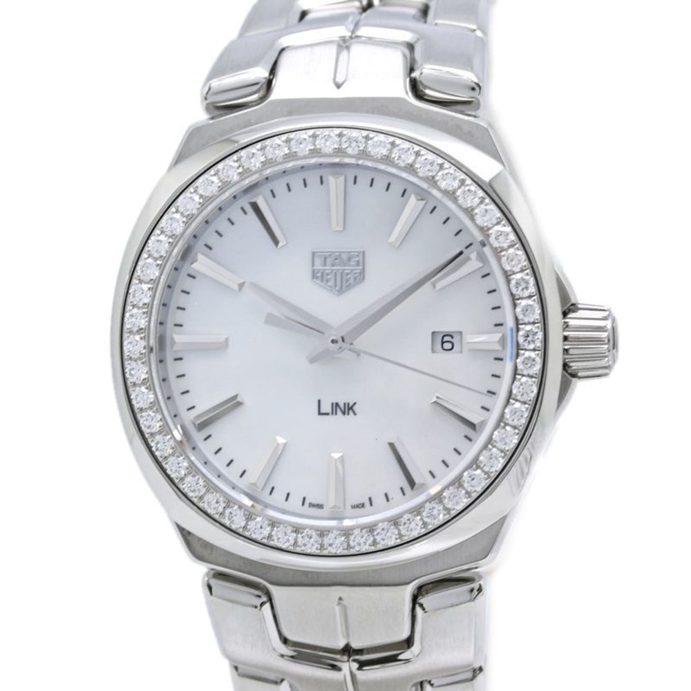TAG Heuer Link Diamond WBC1314.BA0600 Women's Watch, Stainless Steel, 40439 — Very Good