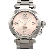 Cartier Pasha C Grande Date W31058M7 Stainless Steel Automatic Watch — Good