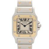 Cartier Santos Galbee SM Watch, Stainless Steel, Ladies, Silver Tone, W20012C4 — Very Good