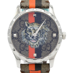 Gucci G-Timeless 126.4 YA1264186 Stainless Steel Quartz Watch — Very Good