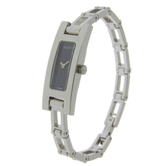 Gucci GUCCI Watch 3900L Stainless Steel Quartz Analog Display Black Dial Women's — Very Good