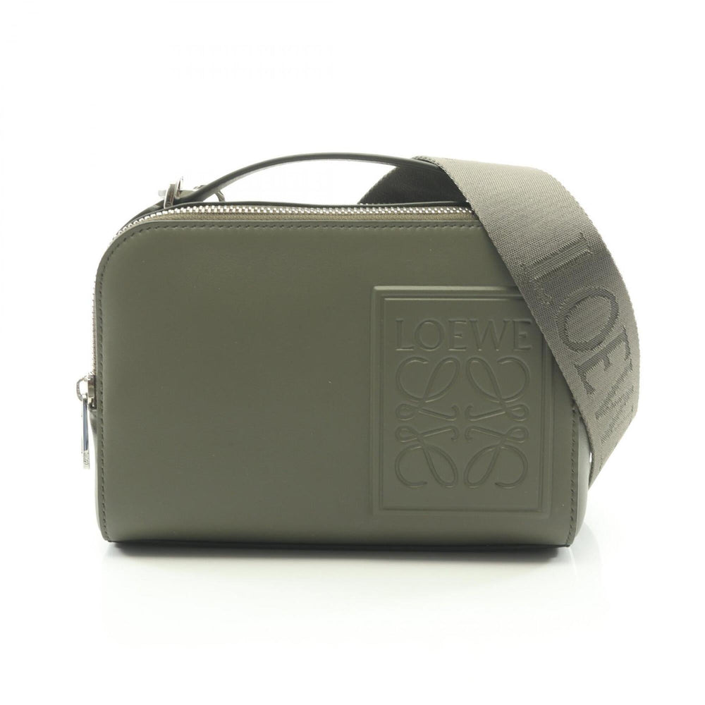Loewe LOEWE Crossbody Camera Bag Mini Shoulder Handbag Leather Men's Khaki C565R41X04 — New - Store Return