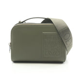 Loewe LOEWE Crossbody Camera Bag Mini Shoulder Handbag Leather Men's Khaki C565R41X04 — New - Store Return