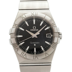 Omega Constellation 123.10.35.60.01.001 Black Dial Men's Watch — Very Good
