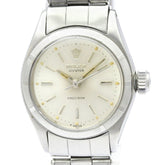 ROLEX Oyster Precision 6411 Steel Hand-winding Ladies Watch Vintage — Good