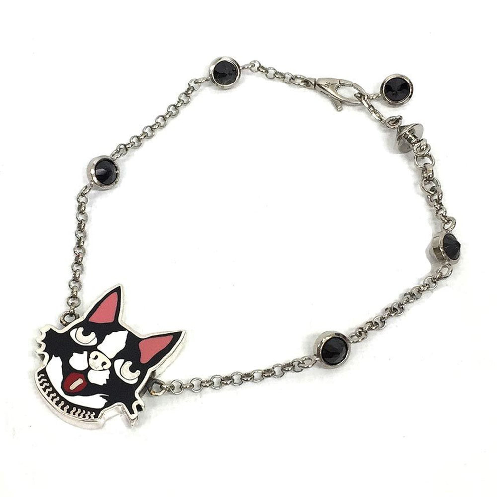 Gucci BOSCO & ORSO Bracelet 472207 Boston Terrier Dog AG925 Silver #16 Women's — Like New