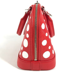 LOUIS VUITTON M21698 LV x YK Yayoi Kusama Epi Infinity Dot Polka Alma BB Shoulder Bag 2-Way Crossbody Handbag Leather Women's Red — Like New
