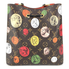 LOUIS VUITTON M45956 Monogram Cameo NeoNoe MM Bucket Shoulder Bag in Canvas, Brown, for Men and Women — Like New