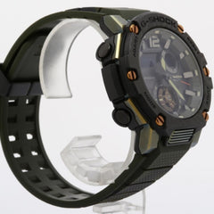 CASIO G-SHOCK G-STEEL GST-B300 Series GST-B300XB-1A3JF Black Khaki Resin SS Carbon Men's Watch — Very Good