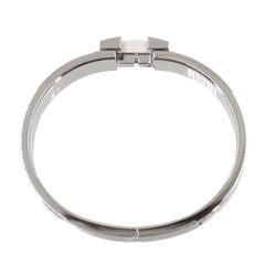 Hermes Clic H PM Honage Brides de Coeur Bangle Pink Silver — New - Store Return