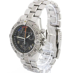 BREITLING Transocean Chronograph Steel Quartz Watch A53040.1 Polished — Good