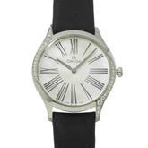 Omega De Ville Tresor 428 17 36 60 04 001 Women's Watch Diamond Bezel White Quartz — Very Good