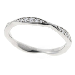 Chanel Camellia Collection Eternity Ring, Full Diamond, Pt950 Platinum, Size #9 — Like New