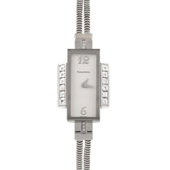 Tiffany Cocktail Watch, WG Baguette D, 18675293, Quartz Watch — Very Good