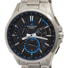 CASIO Oceanus GPS Radio Wave Control Solar Titanium Mens Watch OCW-G1100T-1AJF — Very Good