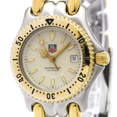 TAG HEUER Sel Professional 200M Gold Plated Steel Watch WG1321 Polished — Very Good