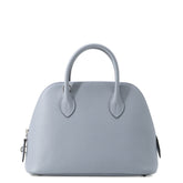 Hermes Bolide 1923 25 Verso Bleu Lin Glacier Evercolor U stamp 2-way shoulder bag handbag HERMES — Like New