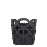 Hermes handbag Chaine d'Ancre Black Navy Veau Madame Silk Y stamp HERMES — Like New
