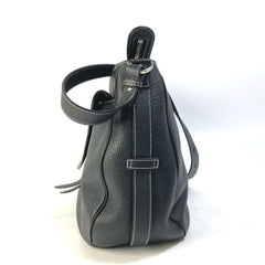 CHRISTIAN DIOR 1ADHO023UL Oblique Crossbody bag Shoulder Bag Black — Like New