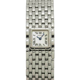 Cartier Panthère Ruban W61001T9 Women's Watch White Shell Quartz — Like New