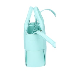 BOTTEGA VENETA Maxi Intrecciato Candy Arco Tote 2-Way Handbag CELADON Mint Blue Women's — Like New