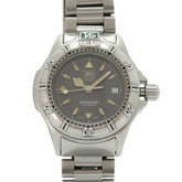 TAG Heuer Professional 200m WF1411-0 Stainless Steel Grey Quartz Watch 0555TAG HEUER — Good