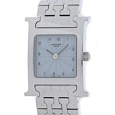 HERMES H-Watch HH1.210.632/4804 Women's Watch Stainless Steel /40407 — Very Good