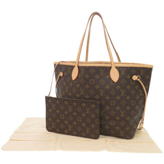 Unused Louis Vuitton Neverfull MM Monogram Rose Beige Tote Bag M46975 LV 0473LOUIS VUITTON — New - Store Return