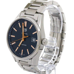 TAG HEUER Carrera Stainless Steel Quartz Mens Watch WAR1112 Polished — Very Good