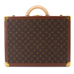 Louis Vuitton Monogram Cotoville 45 Trunk Case Handbag Brown M21423 — Like New