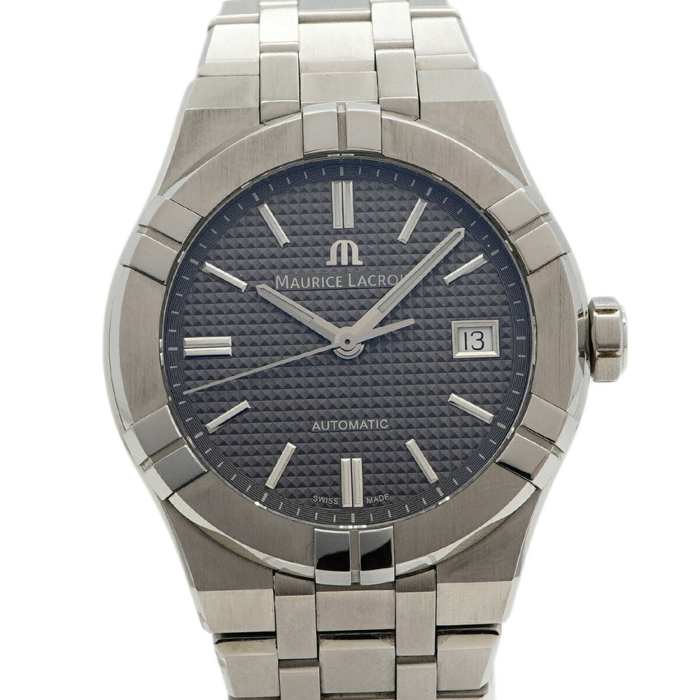 Maurice Lacroix Aikon Automatic AI6007-SS002-230-1 Gray Dial Men's Watch — Very Good