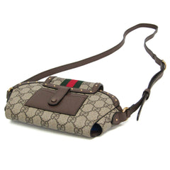 Gucci Ophidia AirPods Max Case 675995 Men,Women GG Supreme,Leather Shoulder Bag Beige,Brown — Like New