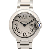 Cartier Ballon Bleu SM Watch, Stainless Steel, Ladies, Silver Tone, W69010Z4 — Very Good