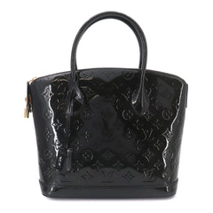 Louis Vuitton Lockit PM Monogram Vernis Handbag, Leather, Noir (M90247), Gold Hardware — Like New
