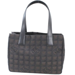 CHANEL New Travel Line Tote PM Dark Brown Bag Handbag Women's Nylon T6249 — New - Store Return
