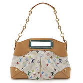 LOUIS VUITTON Monogram Multicolore Judy MM Handbag/Shoulder Bag, Bron, M40255 — New - Store Return