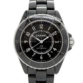 Chanel J12 H5697 Black Dial Men's Watch — Good