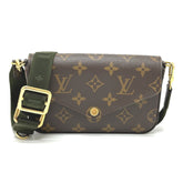 LOUIS VUITTON M80091 Monogram Multi Pochette Felicie Shoulder Bag in Canvas, Brown, Like New — Like New