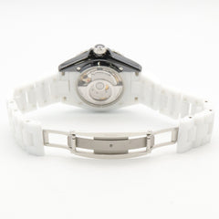 Chanel J12 Paradox Caliber 12.1 Watch, Ceramic, Men's, White/Black, H6515 — Very Good