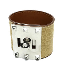 Hermes Men's Women's Bracelet accessories Bangle BeigeBased — Like New