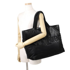 Yves Saint Laurent Saint Laurent Paris Wide Puffer Nylon Tote Bag 756269 SAINT LAURENT PARIS Handbag Black — Like New