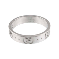 Gucci Icon #11 Ring, 18K WG (White Gold 750) — Like New
