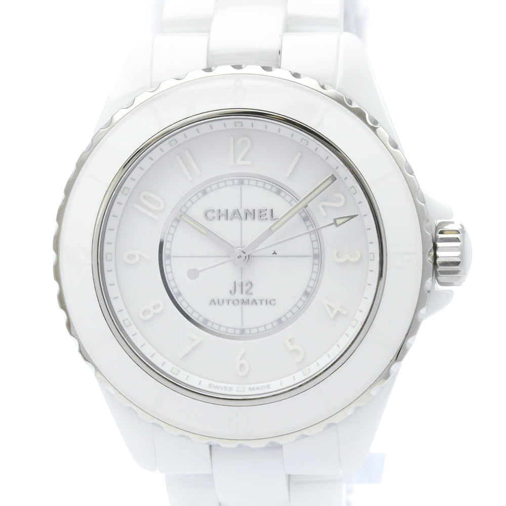 CHANEL J12 Phantom Ceramic Automatic Mens Watch H6186 Polished — Very Good