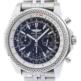 BREITLING Bentley Motors Steel Automatic Mens Watch A25362 Polished — Very Good