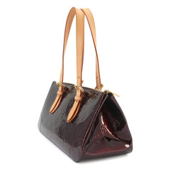 Louis Vuitton Monogram Vernis Rosewood Avenue Shoulder Handbag Leather Amarante M93510 — Like New