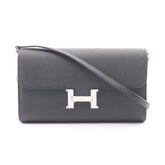 Hermes Constance Long To Go Shoulder Bag/Handbag, Veau Epsom Leather, Women's, Black — New - Store Return
