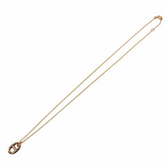 HERMES Farandole PM Chaine d'Ancre 750 (PG) Necklace, Pink Gold, Made in France, Weight 5.17g, Women's, Comes with Box. (25A344374) — Like New