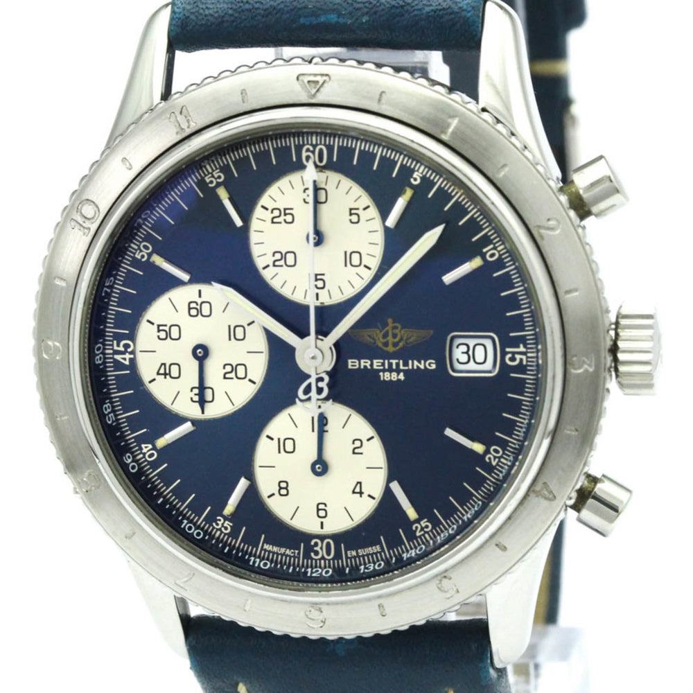 BREITLING Navitimer Aviastar Steel Automatic Mens Watch A13023 Polished — Very Good