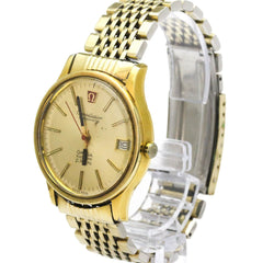 OMEGA Constellation Electronic f300Hz Gold Plated Quartz Watch 198.0003 — Good